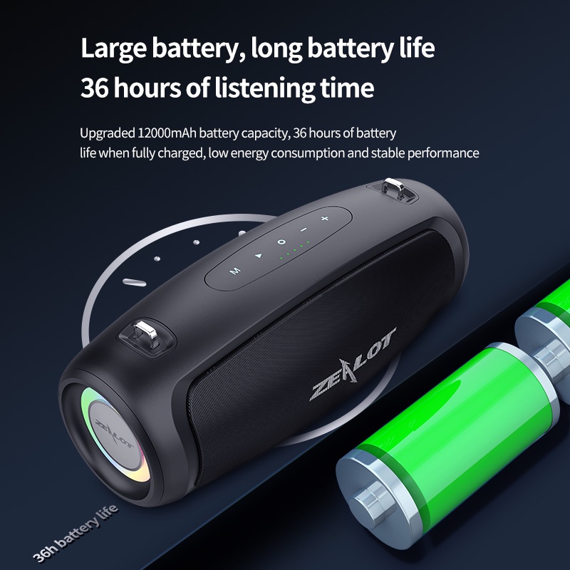 Bộ Loa Bluetooth Zealot S37L 60W Cao Cấp Kèm Phụ Kiện