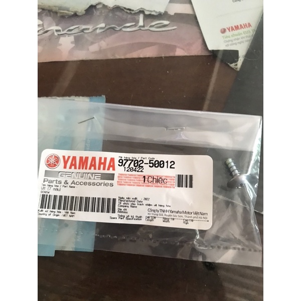 97702-50012 | Vít 5x12 dàn nhựa Yamaha