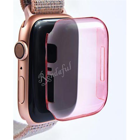 Ốp PC trong suốt bảo vệ màn hình cho đồng hồ Apple Watch iWatch S4 Series 4