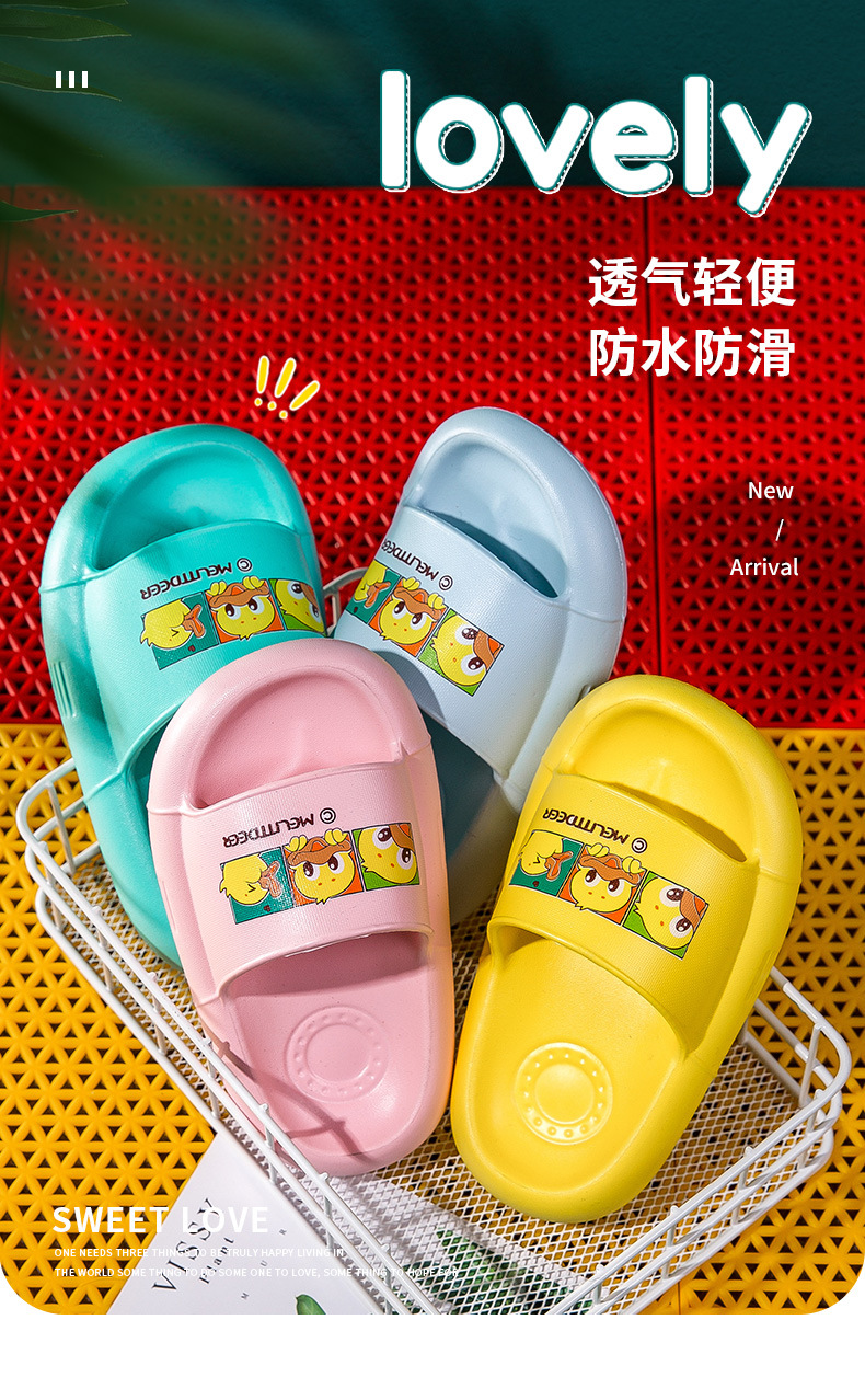 flip flop Dép đi trong nhà Cô gái trong nhà Mùa hè Mang giày cho bé flip flop