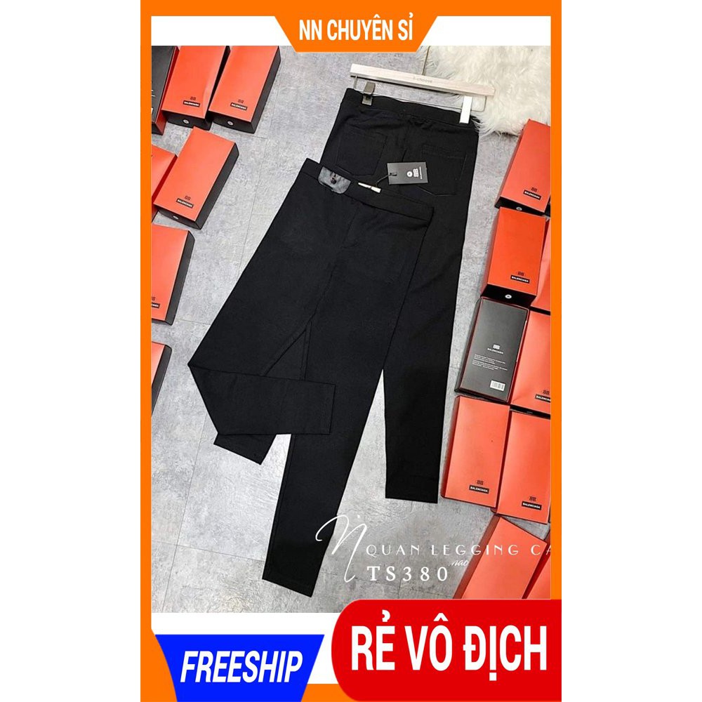 QUẦN LEGGING THUN CAO CẤP TS380 ⚡ ẢNH THẬT⚡HÀNG ĐẸP⚡ QUẦN ÔM BODY