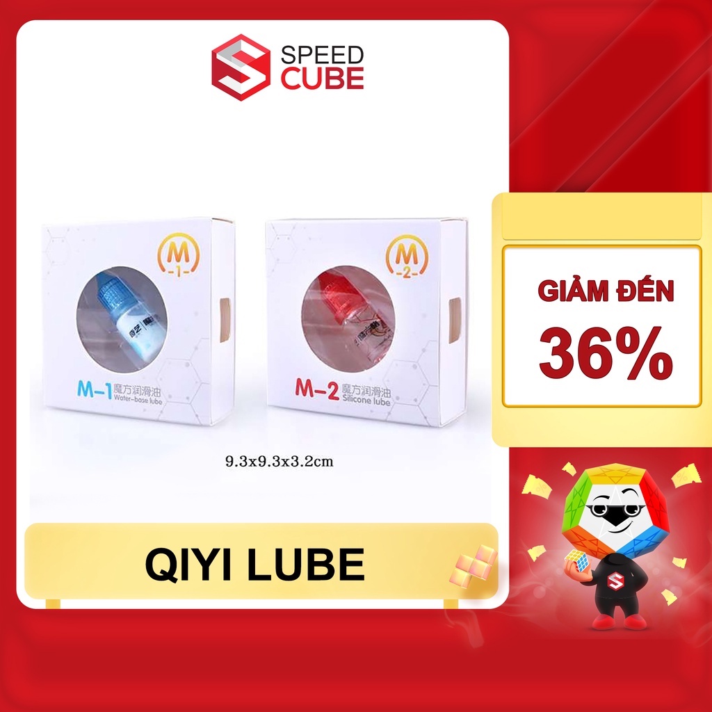 Lube Dầu Bôi Trơn Rubik QiYi Lube M1/M2 5ml Bảo Dưỡng Rubik - Shop Speed Cube