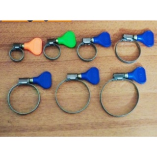 Cổ dê có tay vặn, đai xiết cổ dê, quai nhê, cổ dê bướm inox cao cấp xiết các loại ống