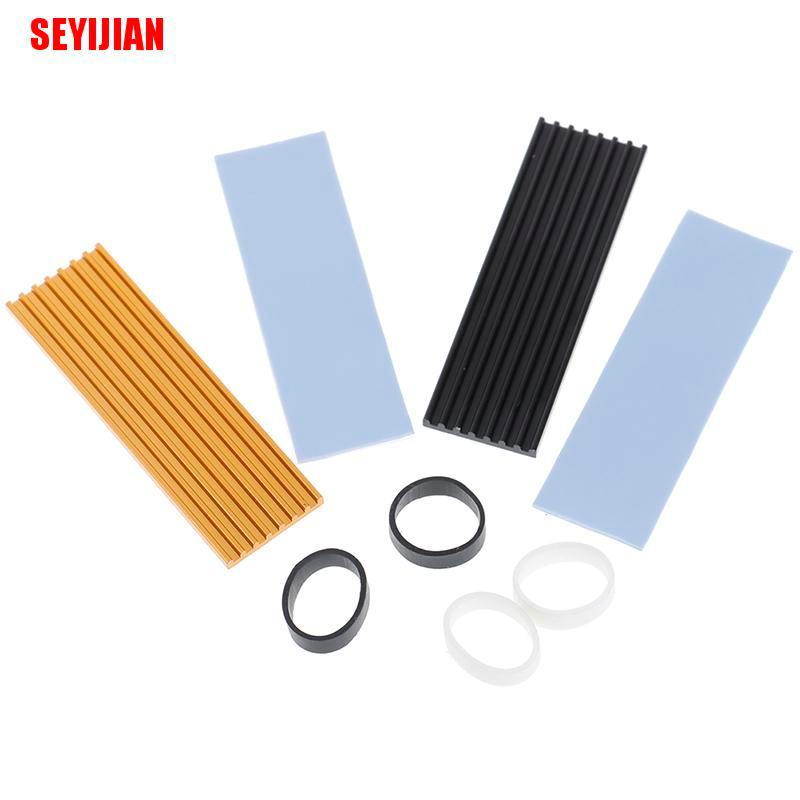 (SEY) Pure Aluminum Cooling Heatsink Thermal Pad For N80 Nvme M.2 Ngff 2280 Pci-E Ssd | BigBuy360 - bigbuy360.vn