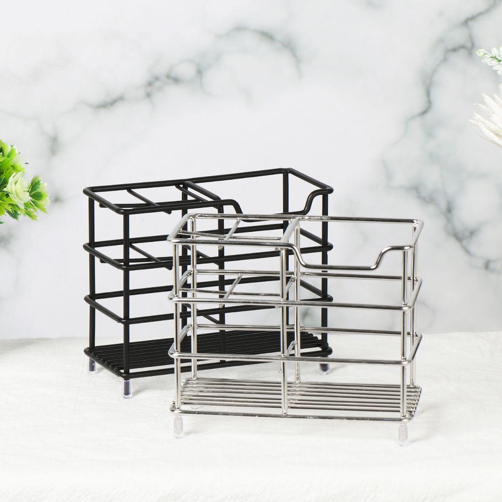 Giá Đỡ Bàn Chải Đánh Răng / Mỹ Phẩm Bằng Thép Không Gỉ Chống Rỉ Sét