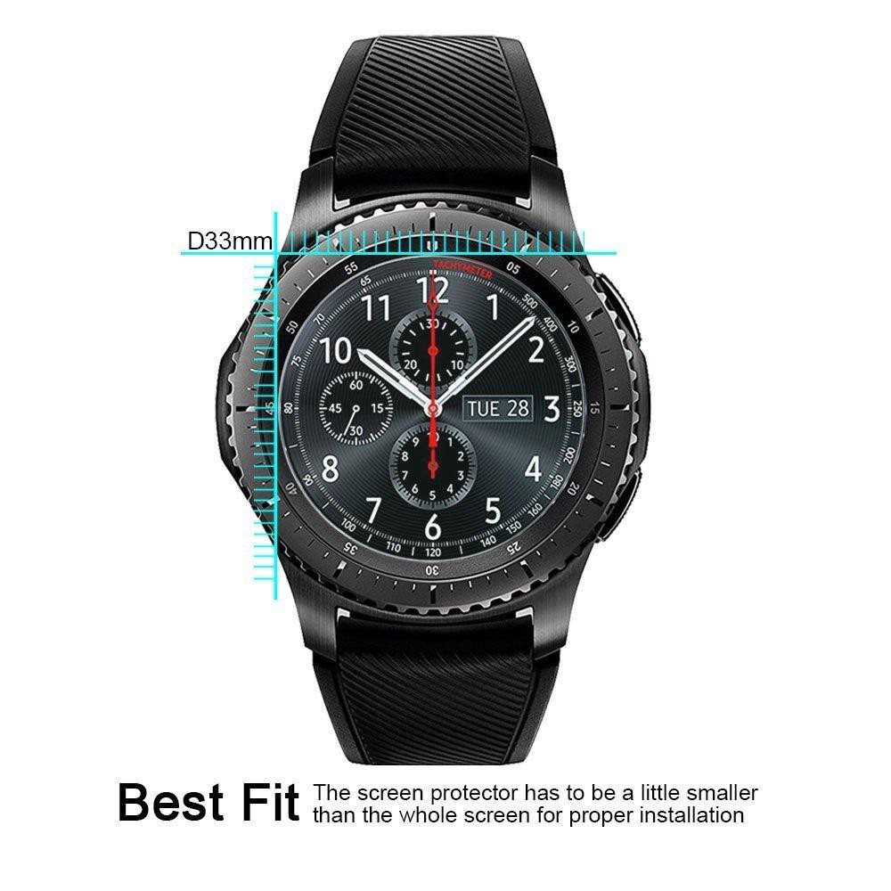 2 Kính Cường Lực Bảo Vệ Màn Hình Cho Đồng Hồ Samsung Galaxy Watch 46mm / Gear S3 Frontier Classic