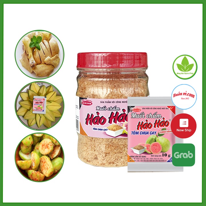 Muối Hảo hảo chấm hoa quả, thức ăn chính hãng - Muối chấm hảo hảo chua cay 00006 - 01291 Nongsansachathai