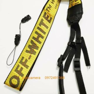 Dây đeo máy ảnh thời trang OFF WHITE