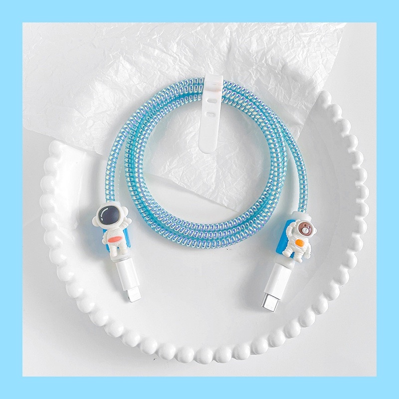 Bảo vệ sạc 2 đầu hình dễ thương kiểu Hàn Quốc