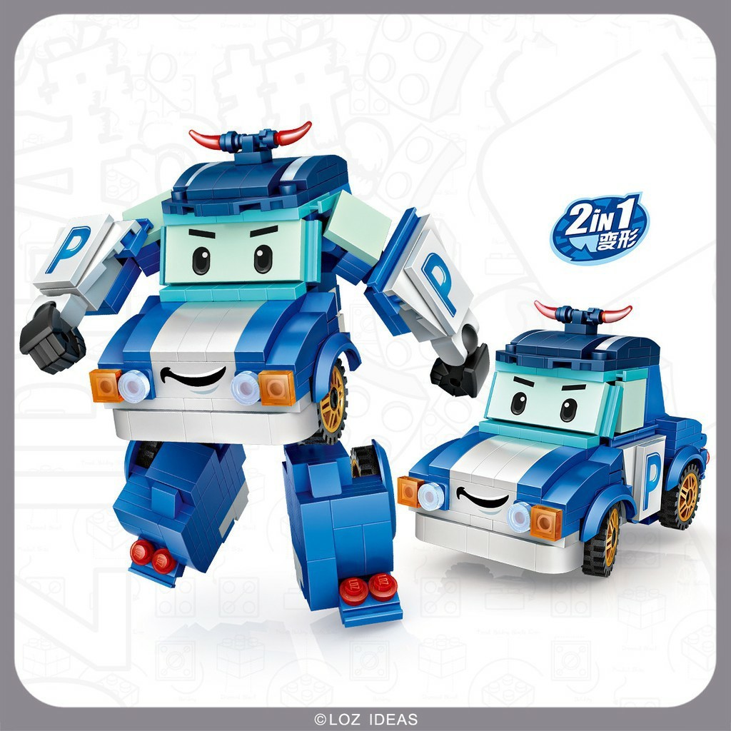 Đội bay siêu đẳng hãng LOZ - Đồ chơi xếp hình lego mini