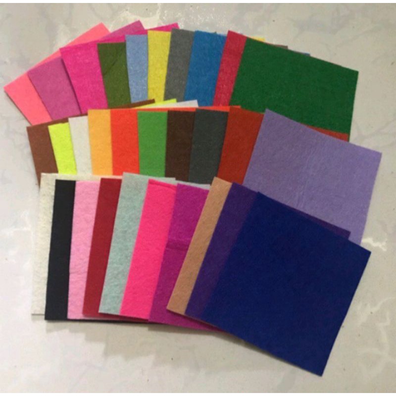 Vải nỉ vải dạ cứng ( khổ 45x45cm)