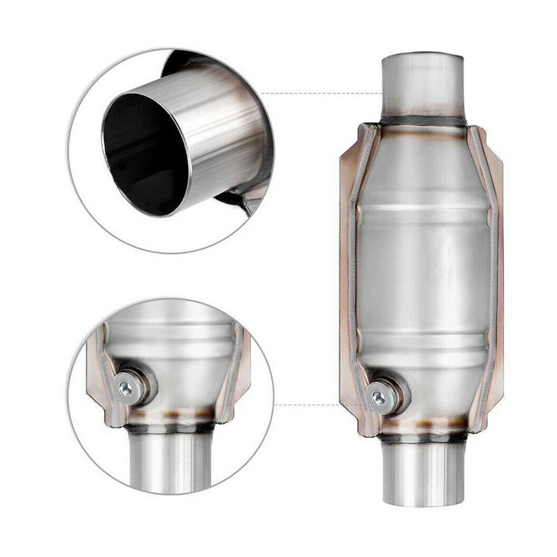 Bộ Chuyển Đổi Catalytic O2 Cổng 53004 Bằng Thép Không Gỉ Thông Dụng Cho Xe Hơi