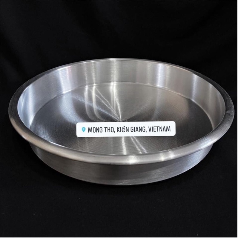 Xửng nhôm tròn làm bánh