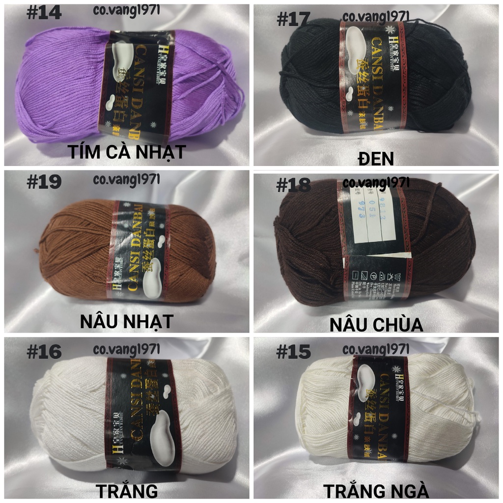 LEN CANSI DANBAI 35k/125g/cuộn