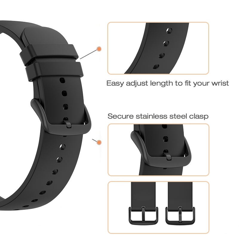 Dây Đeo Bằng Da Dành Cho Đồng Hồ Garmin Venu sq Venu2 Venu 2 plus 245 55 645music vivomove 3