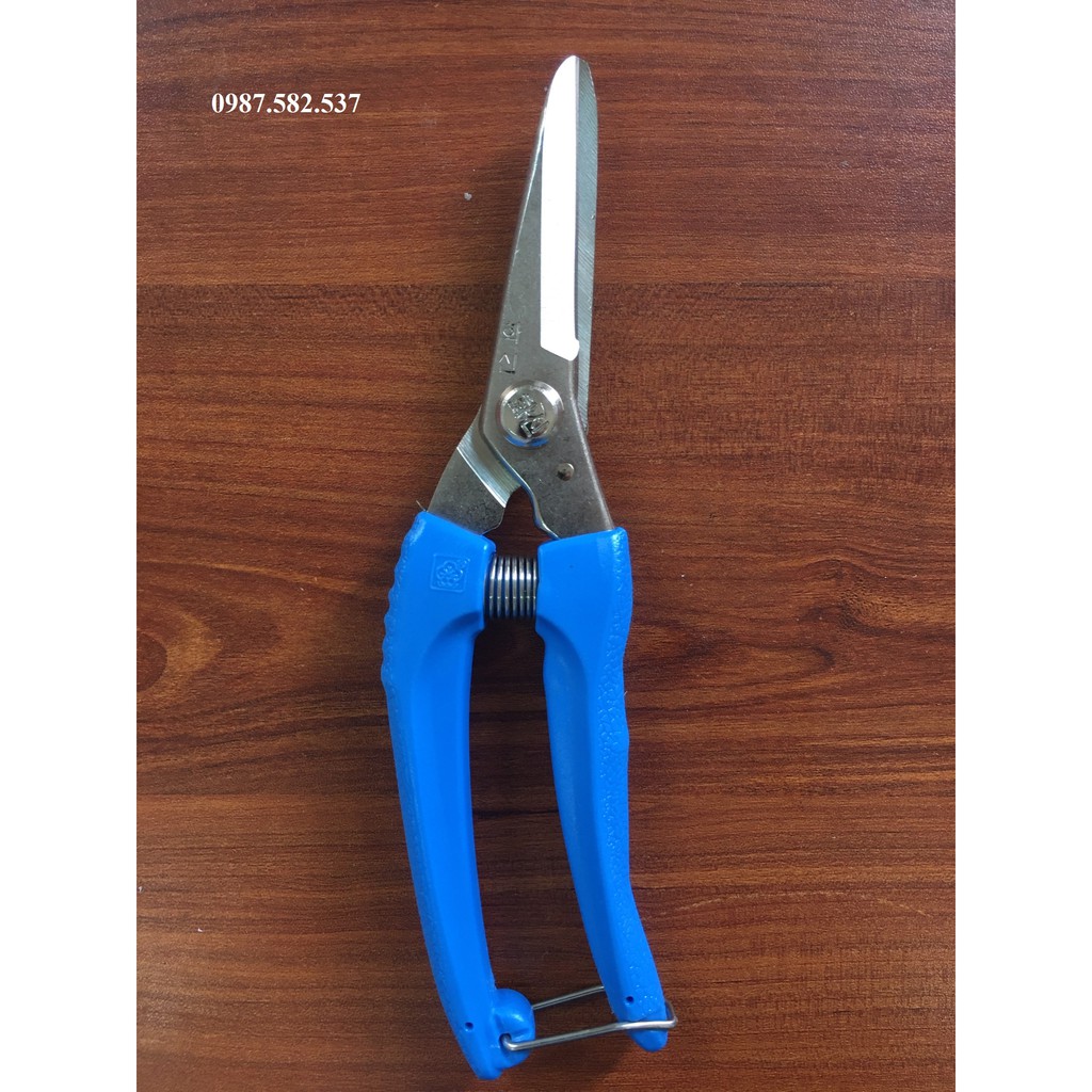 (CHÍNH HÃNG)Kéo đa năng hàn Quốc Multi-Purpose Scissors Model : P-800 có răng cưa chống trượt