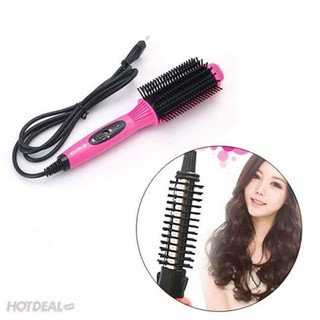 ( giảm giá cực sóc ) ( giảm giá cực sóc ) Lược Điện Sấy Cúp Chải Thẳng Nova uy tín