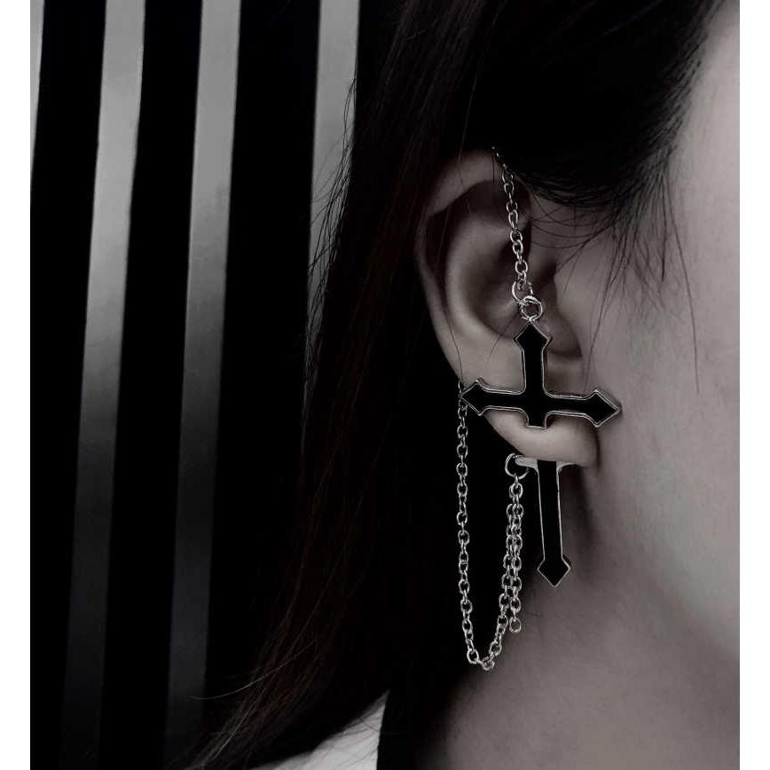 Khuyên Tai Hình Thánh Giá 1378dark