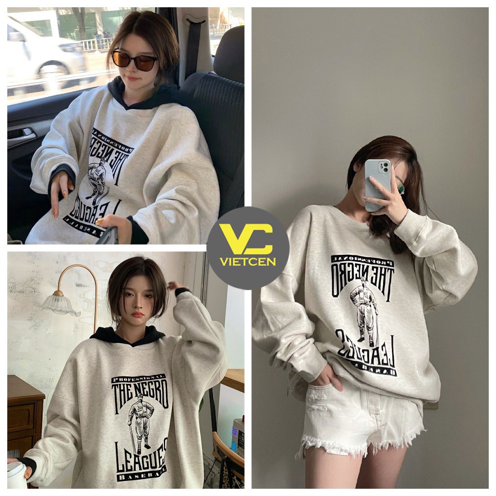 [ RẺ VÔ ĐỊCH] Áo sweater Unisex NEGO áo hoodie form rộng Hàn Quốc - Áo nỉ siêu dày tay form rộng unisex cho cả nam nữ | BigBuy360 - bigbuy360.vn