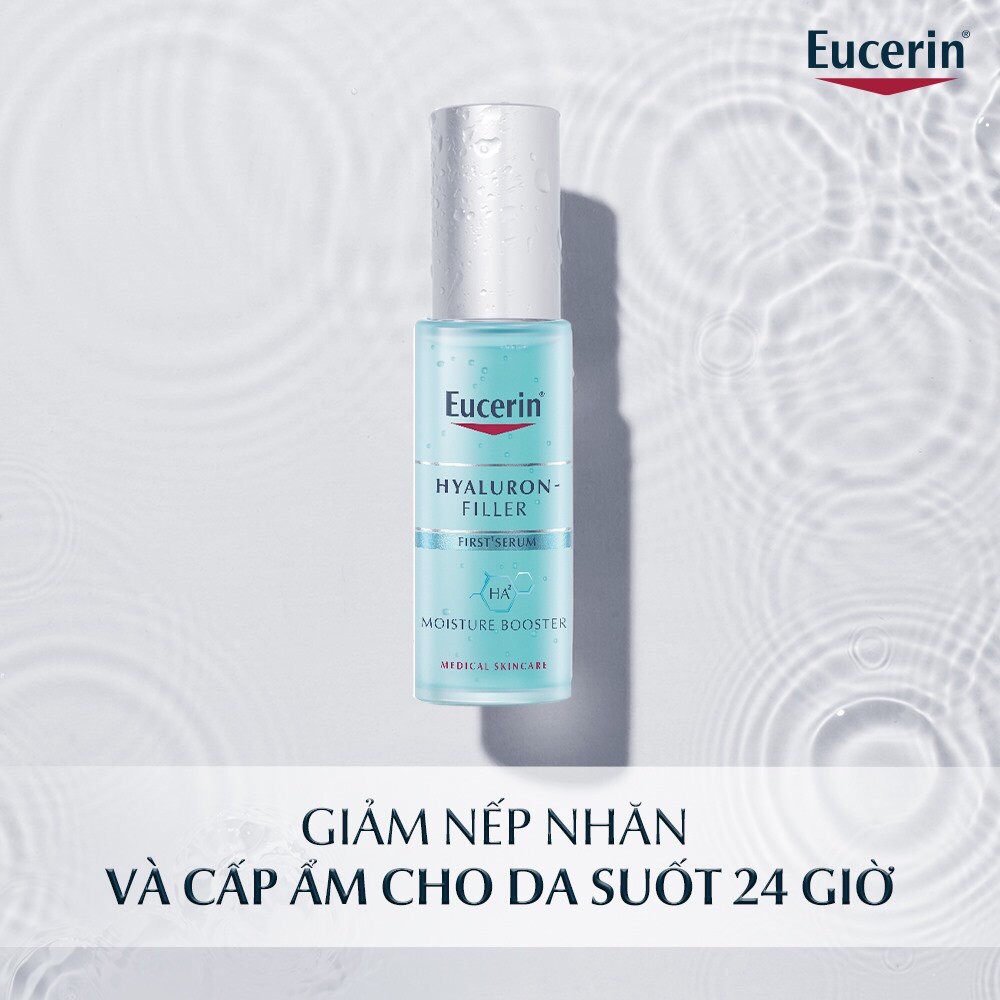 ✅[CHÍNH HÃNG] Serum Eucerin Hyaluron - Filler Moisture Booster Tinh Chất Cấp Ẩm và Ngăn Ngừa Lão Hóa 30ml -  Serum HA