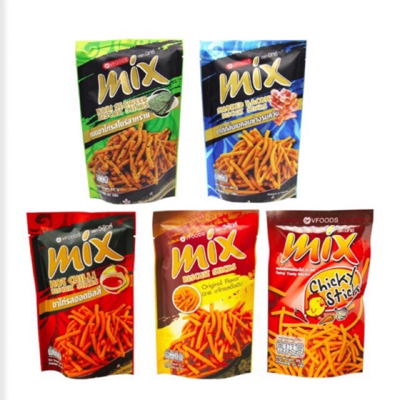 Tăm MIX 60gr Thái Lan VFOODS