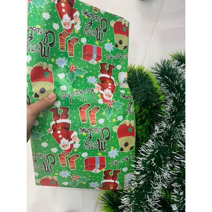 Sợi Dây Kim Tuyến Đuôi Chồn Xanh Trang Trí Noel Giáng Sinh, Sự Kiện, Trang Trí Tết