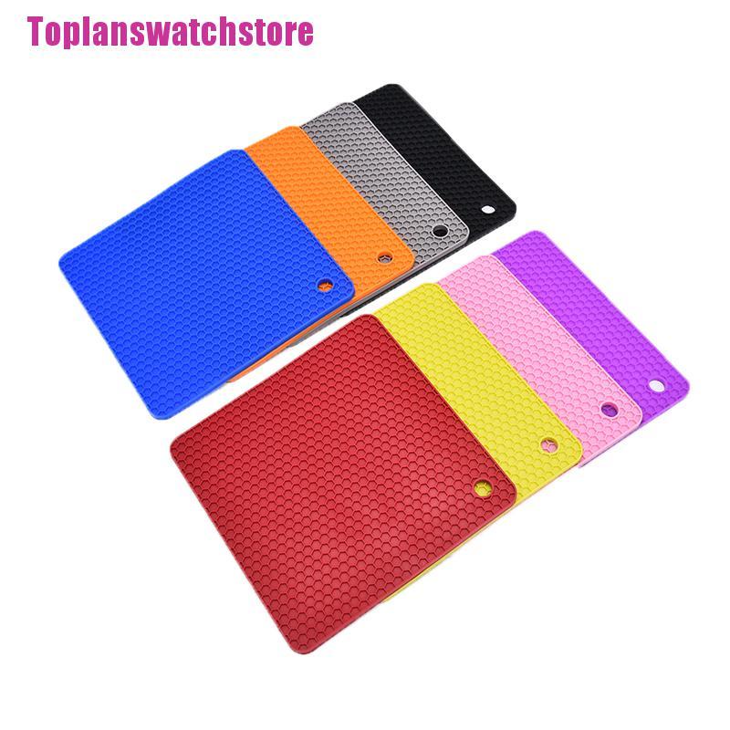 Đế Lót Nồi Bằng Silicone Cách Nhiệt Chống Trượt