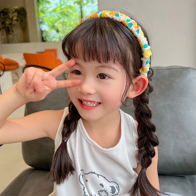 Băng Đô Xếp Ly Thời Trang Hàn Quốc Cho Nữ