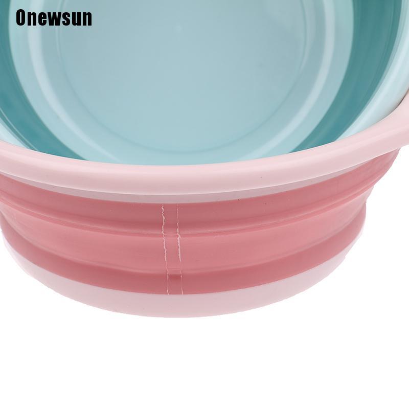 Chậu Rửa Mặt Bằng Silicone Có Thể Gấp Gọn Tiện Lợi
