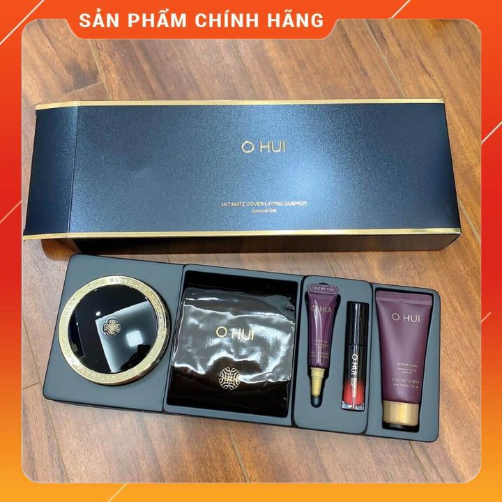 ⚡GIÁ TỐT⚡ Set Phấn Nước O HUI Ultimate Lifting Cover Cushion 5 Sản Phẩm