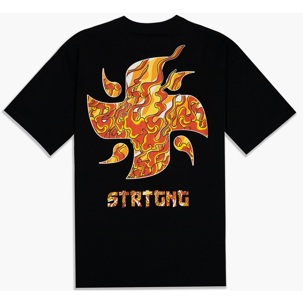 Áo thun Shuriken Fire - Đen - Street Gang