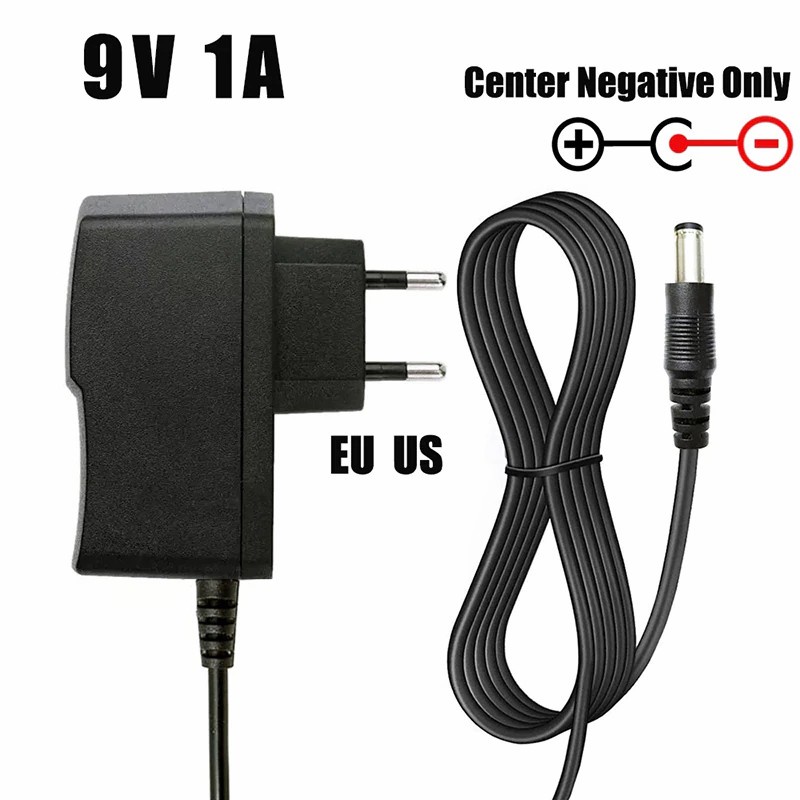 Adapter, cục nguồn 9v cho modem 1A đầu 5.5