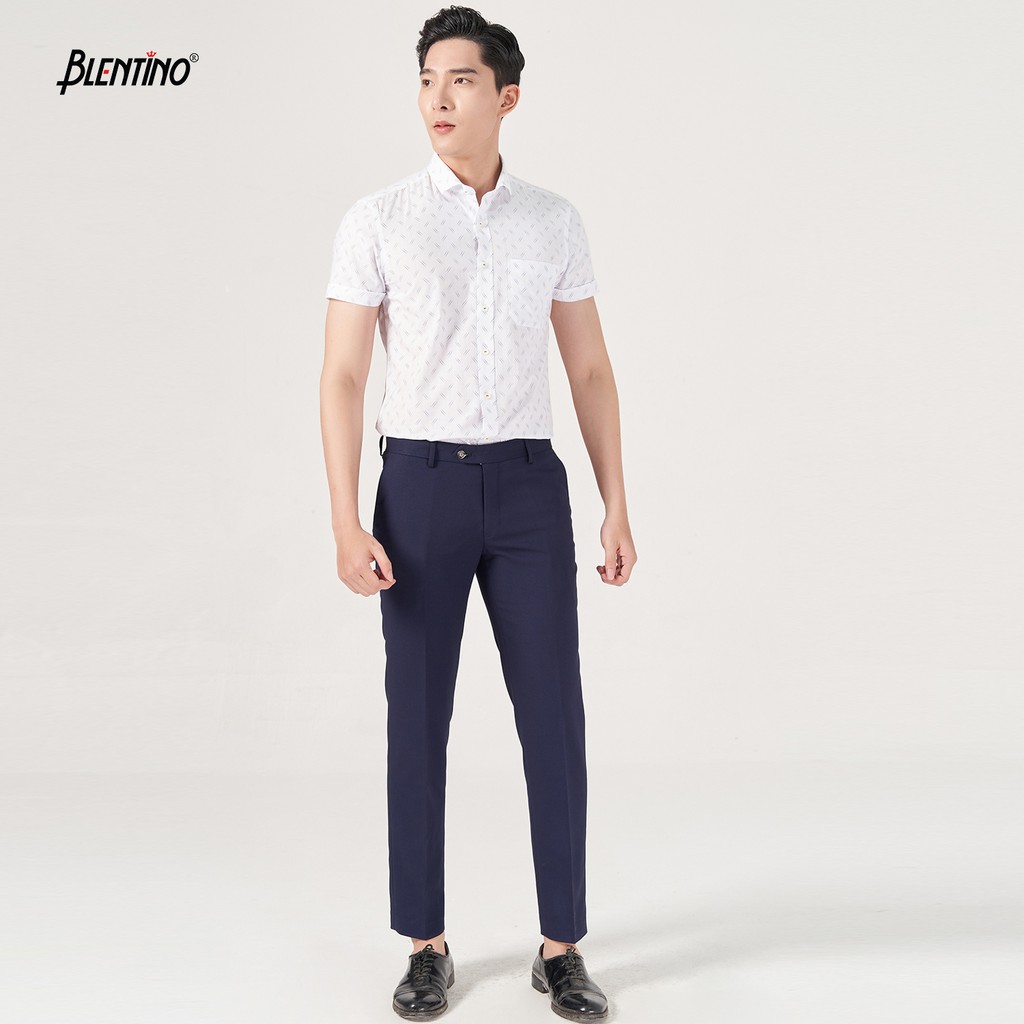Blentino áo sơ mi nam ngắn tay BSL05(2)