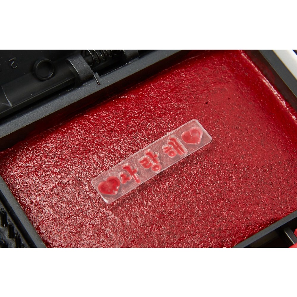 Tem Dán Sticker Stamp ARTBOX Hàn Quốc Họa Tiết Trái Tim Trang Trí Cho Sổ Tay