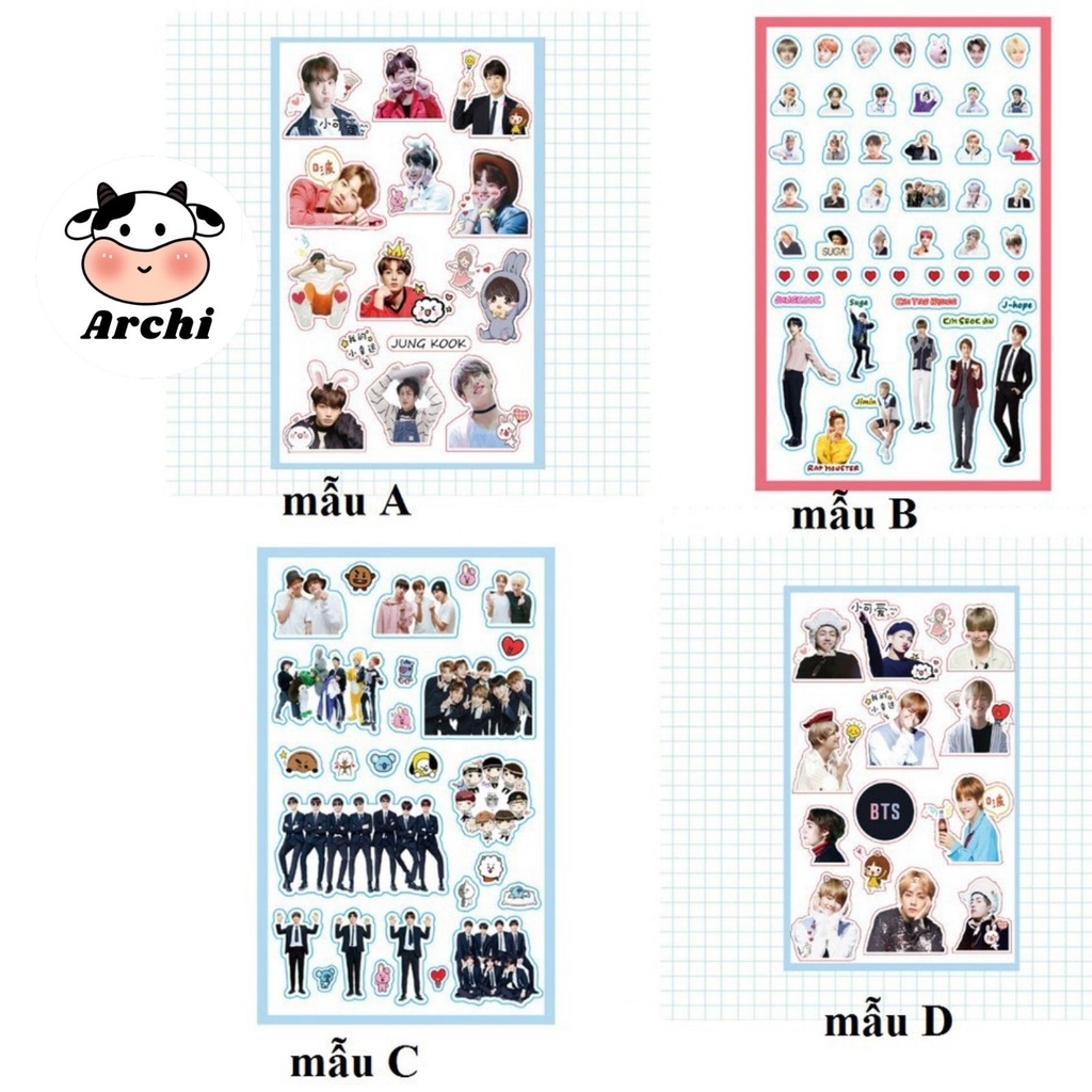 Sticker BTS - linh vật BTS