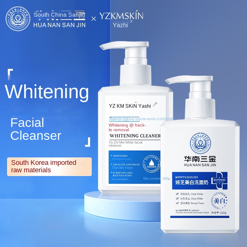 Sữa Rửa Mặt Tạo Bọt Làm Trắng Da Nhạy Cảm Kiềm Dầu