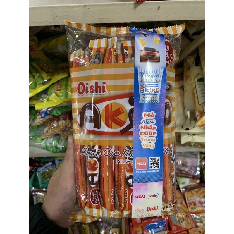 Bánh Que Oishi Akiko Đủ Các Vị