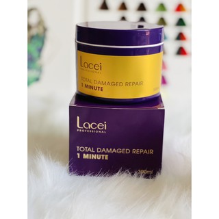 Hấp dầu (kem ủ tóc) chuyên nghiệp phục hồi 1 phút LACEI 300ml