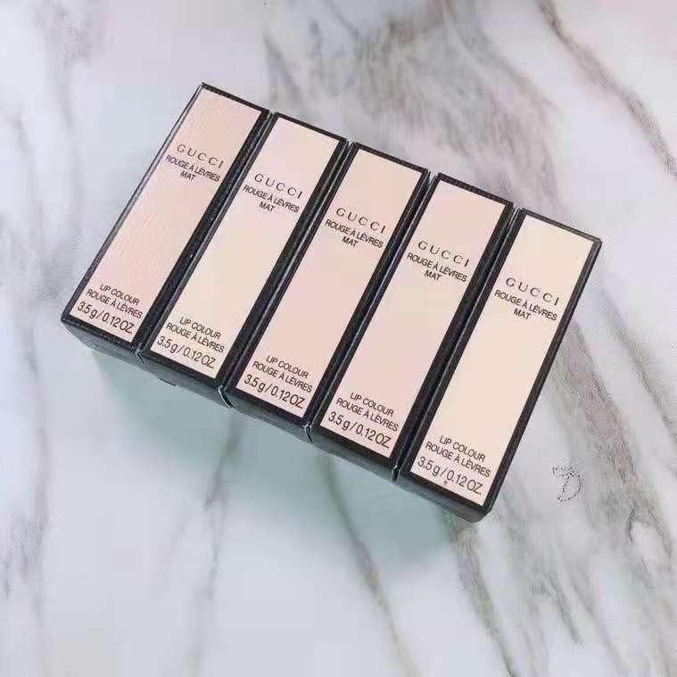 (Hàng Mới Về) Son Môi Dưỡng Ẩm Màu Nhung Lì Gucci # 25 # 505 # 208 | BigBuy360 - bigbuy360.vn