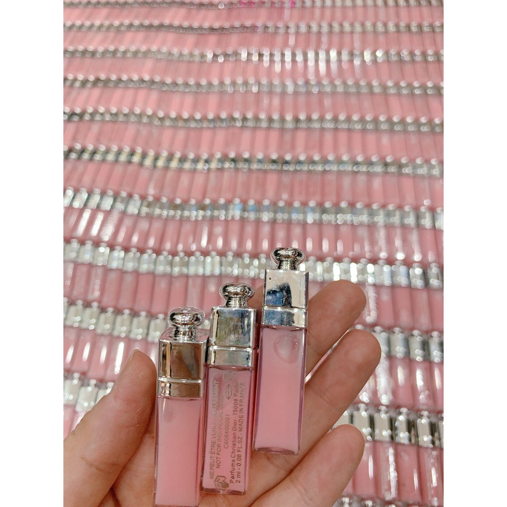 Son Dưỡng Môi Dior  Addict Lip Maximizer Mini 2ml Giúp Căng Bóng Môi, Giữ Độ Ẩm, Giảm Khô Nứt Môi