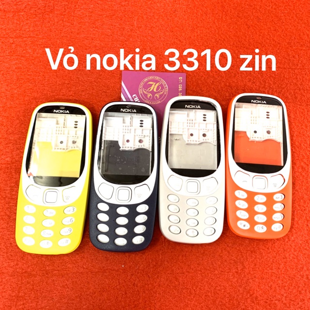 Vỏ nokia 3310 (2017) cao cấp full bộ như hình chụp