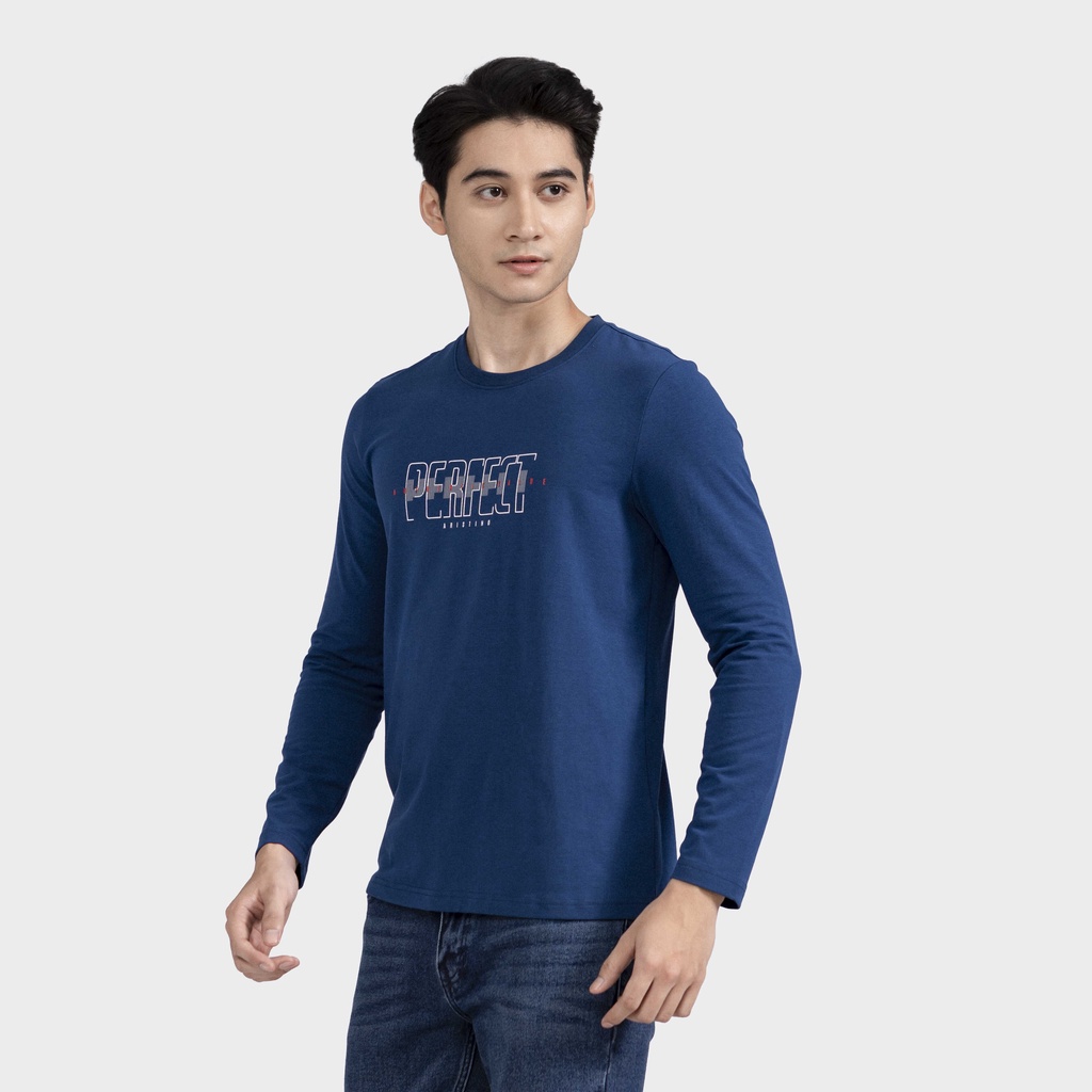 Áo thun dài tay nam Aristino - ALT004W2