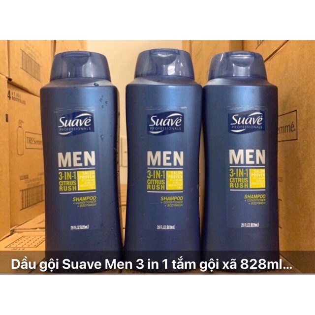 Tắm gội Suave men