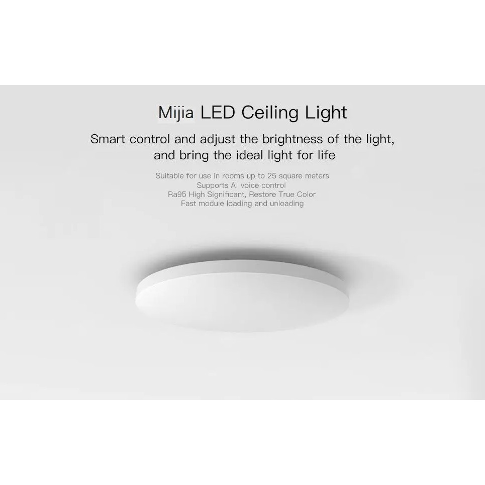 Đèn trần thông minh XIAOMI Mijia LED Ceiling Lamp With Wifi&Bluetooth Control New