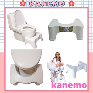 Ghế kê chân toilet Kanemo chống táo bón Việt Nhật ghế kê chân đi vệ sinh