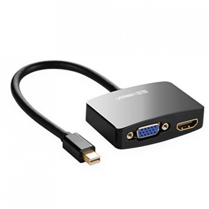 Bộ chuyển Mini Displayport to VGA/HDMI Adapter Ugreen