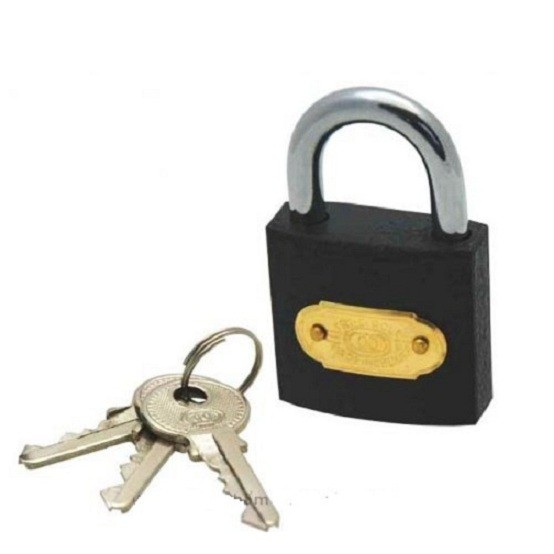 Ổ khóa cửa đen 60mm loại tốt