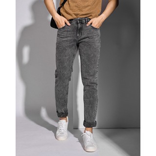 Quần jeans ROUTINE - Quần jean nam màu xám tiêu không đụng hàng form slim fit - DPA009