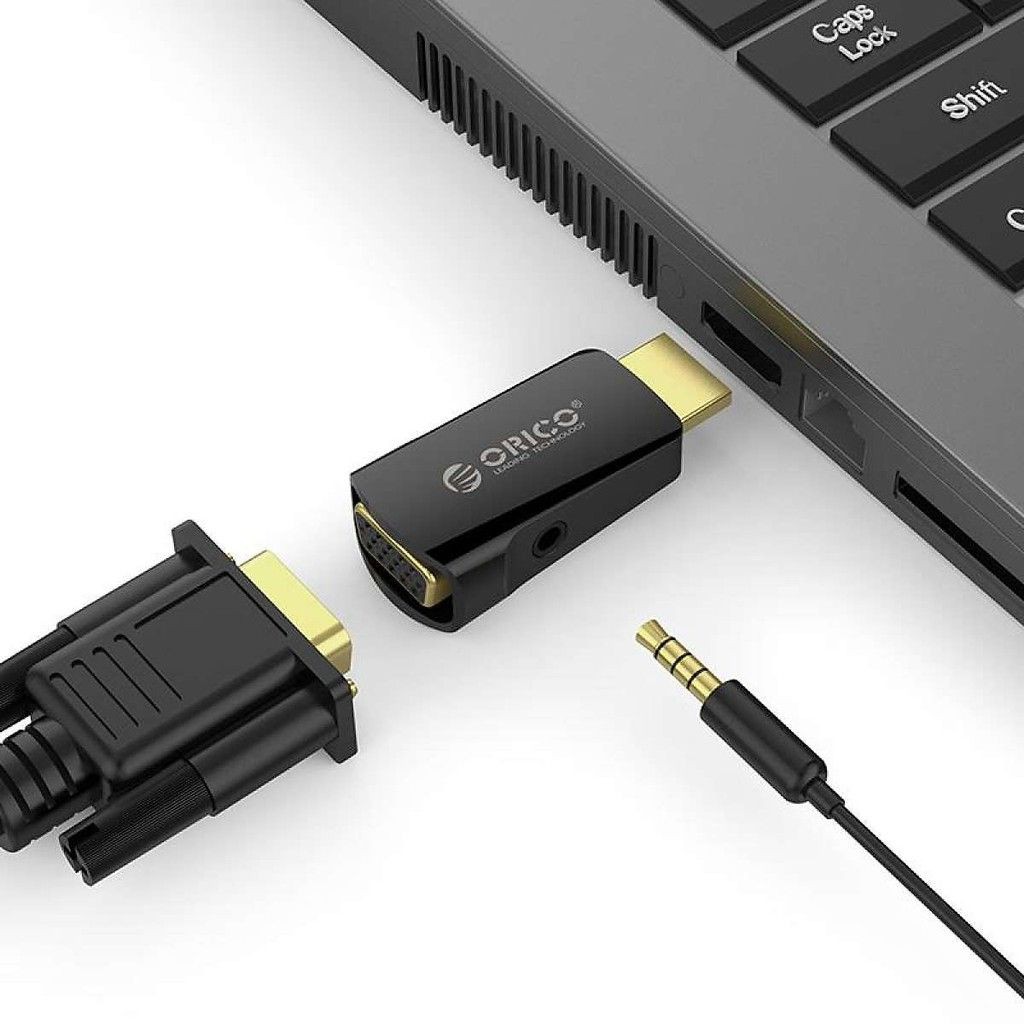 Đầu chuyển đổi HDMI sang VGA Orico XD-HLFV - Hàng chính hãng bảo hành 12 tháng