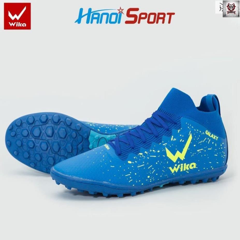 HOT. Giày đá bóng Wika Văn Toàn Galaxy cổ cao đế TF Sân cỏ nhân tạo Chất